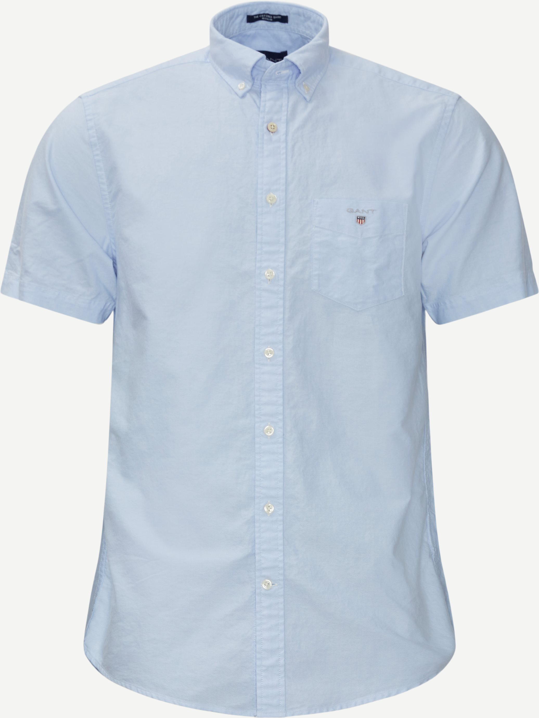Oxford Kortærmet Skjorte - Kortærmede skjorter - Regular fit - Blå